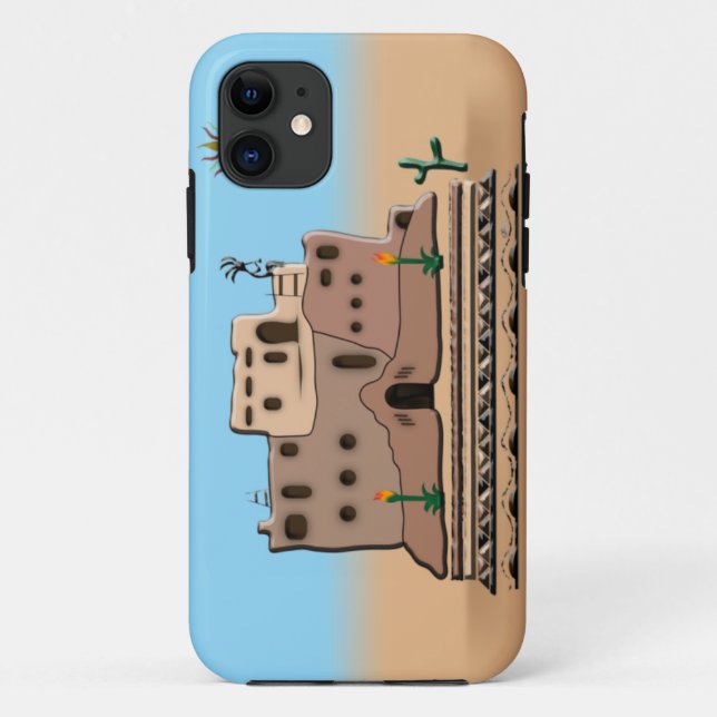 Clay House Case-Mate iPhone Case (Back)
