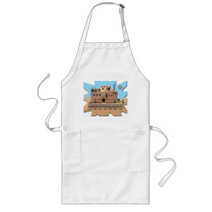 Clay House Long Apron