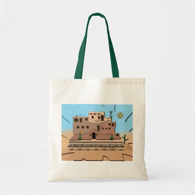Clay House Tote Bag (Front)