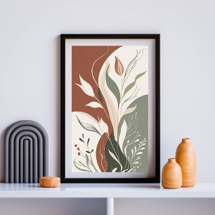Clay & Leaf II Poster