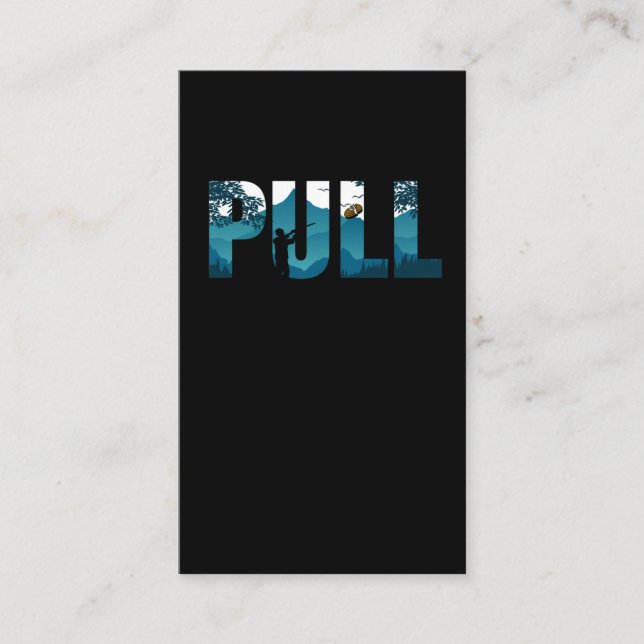 Clay Pigeon Shooting Clay Pigeons Shooter Business Card (Front)