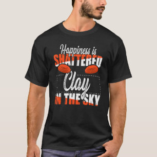 Clay Pigeon Shooting For A Trap Shooter T-Shirt