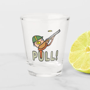 Clay Pigeon Trap Shooting Shot Glass
