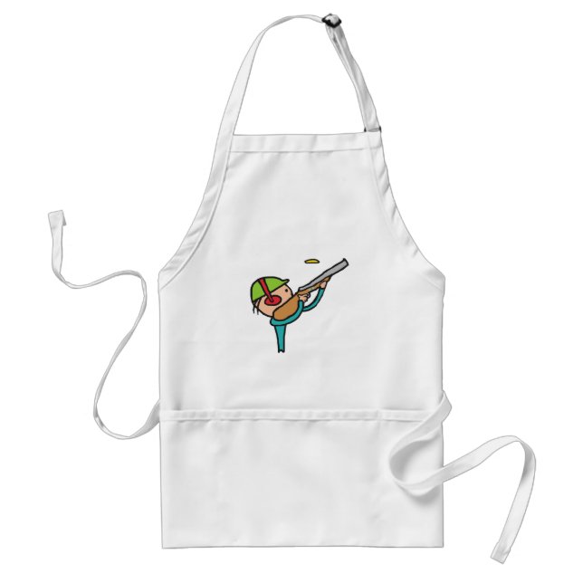 Clay Pigeon Trap Shooting Standard Apron (Front)