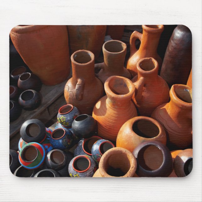 Clay Pots, Hazyview, Mpumalanga, South Africa Mouse Mat (Front)