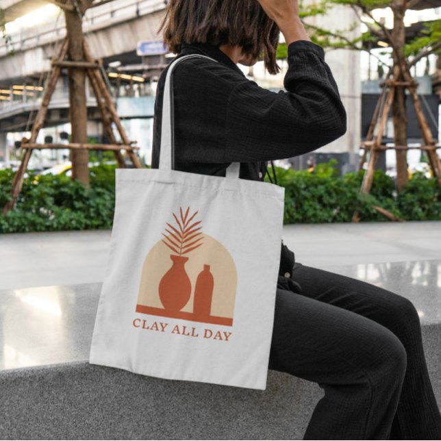 Clay Vases Tote Bag (Creator Uploaded)