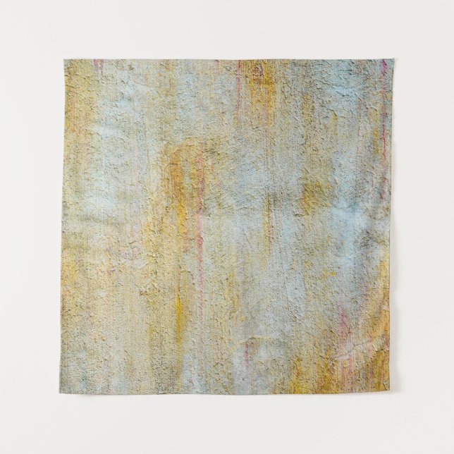 clay wall texture and background from clay houseab tapestry (Front)