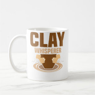 Clay Whisperer Ceramics Artist Pottery Coffee Mug