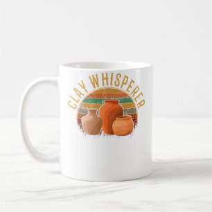 Clay Whisperer Pottery Coffee Mug