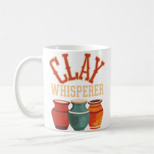 Clay Whisperer Pottery Coffee Mug