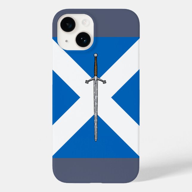 Claymore and Saltire Case-Mate iPhone Case (Back)