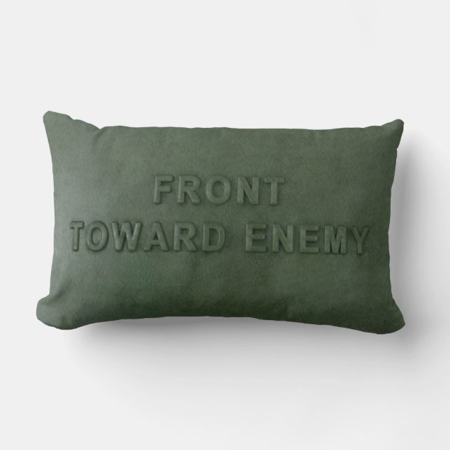 Claymore mine pillow (Front)
