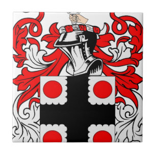 Clayton Coat of Arms Tile