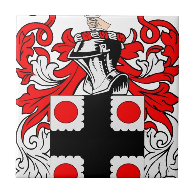 Clayton Coat of Arms Tile (Front)