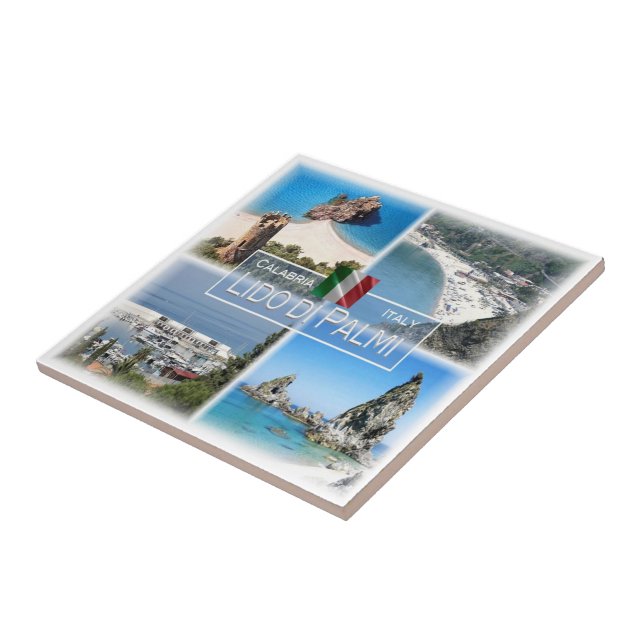 CLB004 LIDO DI PALMI, Calabria, Italy, Tile (Side)