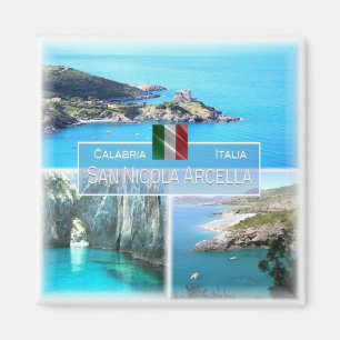 CLB011 SAN NICOLA ARCELLA - Calabria - Fridge Magnet