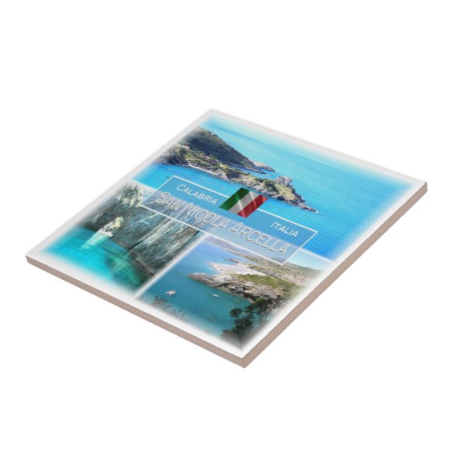 CLB011 SAN NICOLA ARCELLA, Calabria, Tile (Side)