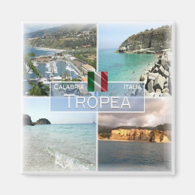 CLB013 TROPEA, Calabria, Italy, Fridge Magnet (Front)