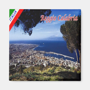 CLB023 REGGIO CALABRIA, Italy, Fridge Magnet