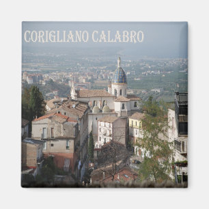 CLB029 CORIGLIANO CALABRO, Italy, Fridge Magnet