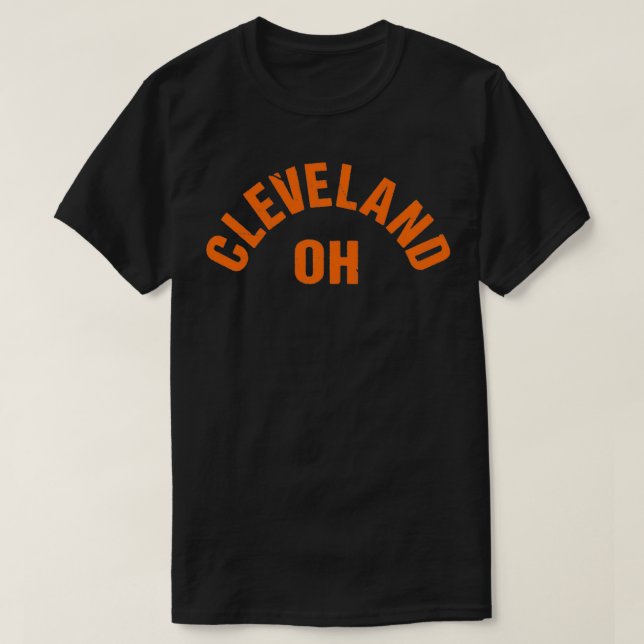 CLE Cleveland Traditional Original Pro CTown Cleve T-Shirt (Design Front)
