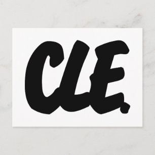 CLE Letters Postcard