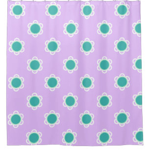 Clean and Contemporary Design Shower Curtain