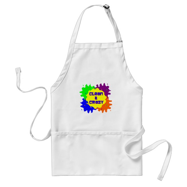 Clean and Crazy Standard Apron (Front)