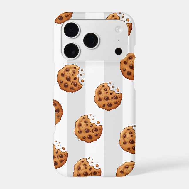 Clean Black & White Bold Phone Case | cookie squad (Back)