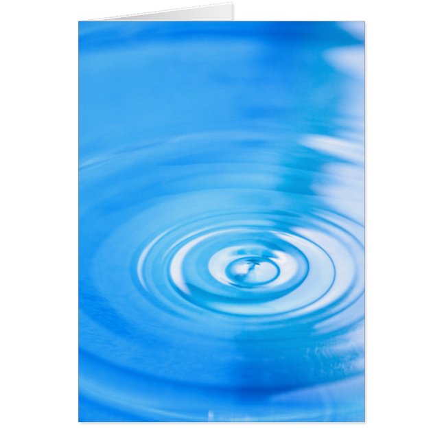 Clean blue water ripples (Front)