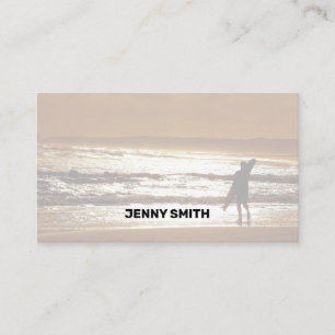 Clean Brown Classic Business Card