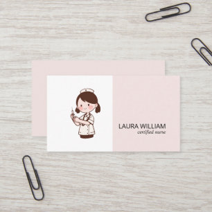 Clean Business Card i can’t i’m on call nurse
