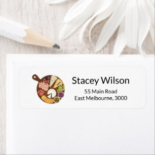 Clean Catering Return Address Label