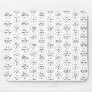 Clean Custom Logo Pattern Desk Mat Mouse Mat