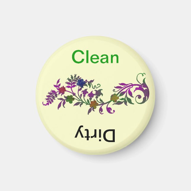 Clean/Dirty Dishwasher #2 Magnet (Front)