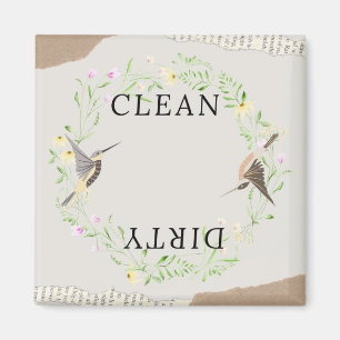 Clean/Dirty Dishwasher Magnet