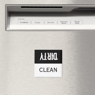 Clean & Dirty Dishwasher Magnet