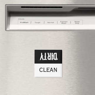 Clean & Dirty Dishwasher Magnet