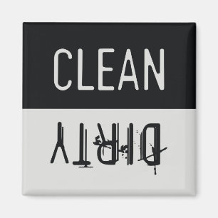 Clean & Dirty Dishwasher Magnet