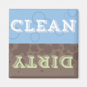 Clean Dirty Dishwasher Magnet
