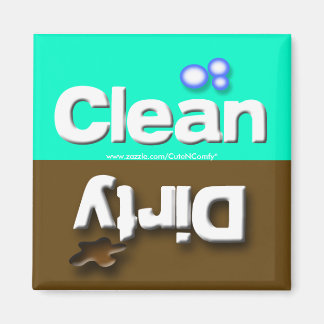 Clean / Dirty Dishwasher Magnet