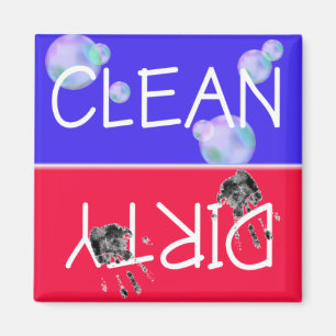CLEAN-DIRTY Dishwasher Magnet