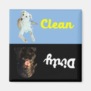 Clean -Dirty Dishwasher Magnet
