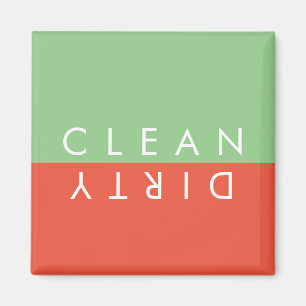 Clean Dirty Dishwasher Magnet