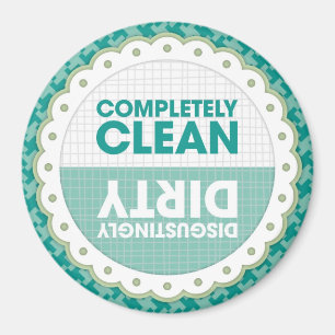 Clean Dirty Dishwasher Magnet