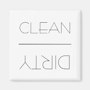 Clean/Dirty Dishwasher Magnet