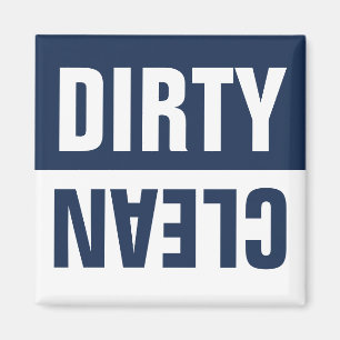 Clean Dirty Dishwasher Magnet