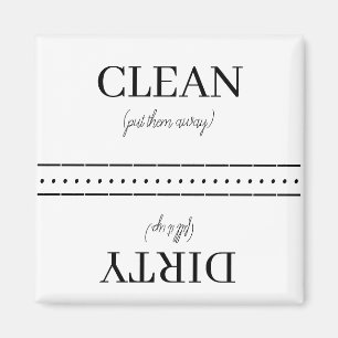 Clean/Dirty Dishwasher Magnet