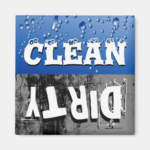 Clean & Dirty Dishwasher Magnet