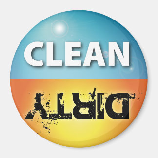 Clean-Dirty Dishwasher Magnet 2